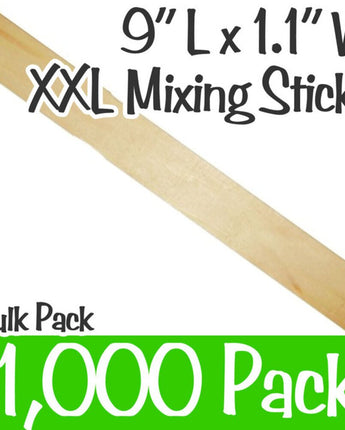 9&quot; Long XXL Mixing Sticks / 1,000 Count - Bulk by Xen Stix