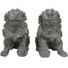 9" Sitting Foo Dog Statues by East-West Furnishings