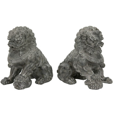 9" Sitting Foo Dog Statues by East-West Furnishings
