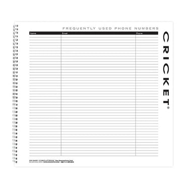 Appointment Book 6 Column