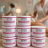 Spa Choice Rose Creamy Soft Wax Tin / Case of 8 - 14 oz. - 397 grams per Can by Waxness