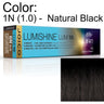 LumiShine Lumi10 Permanent Creme Color - 1N (1.0) -  Natural Black / 2.5 oz. by Joico