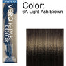 Joico Vero K-PAK Permanent Creme Color - 6A Light Ash Brown / 2.5 oz.
