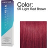 PRAVANA ChromaSilk Hydragloss Demi-Permanent Creme Hair Color - 5R Light Red Brown / 3 oz.