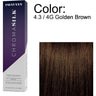 PRAVANA ChromaSilk Permanent Creme Hair Color - 4.3 / 4G Golden Brown / 3 oz.