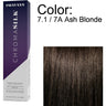 PRAVANA ChromaSilk Permanent Creme Hair Color - 7.1 / 7A Ash Blonde / 3 oz.