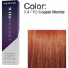 PRAVANA ChromaSilk Permanent Creme Hair Color - 7.4 / 7C Copper Blonde / 3 oz.