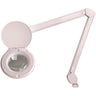 Accu-Lite&reg; 5" Round LED Magnifier - 3.5 Diopter (1.88x) - White finish by O.C. White