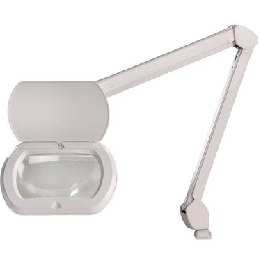 Accu-Lite&reg; 6.85" Rectangle LED Magnifier - 3.5 Diopter (1.88x) - White Finish by O.C. White