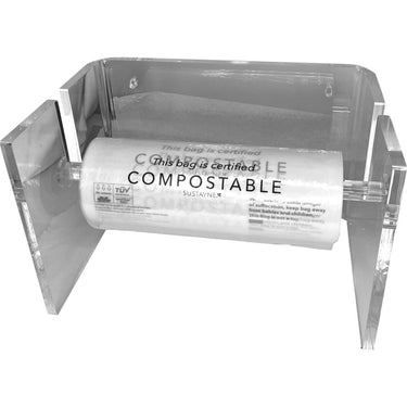 Acrylic Swimsuit Bag Dispenser - Wall Mounted