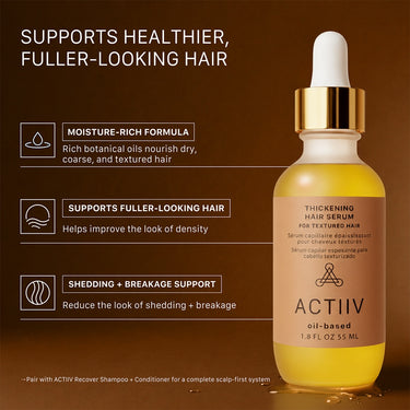 ACTIIV Oil Based Hair Serum / 1.8 oz.