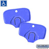 ADA Compliant Key Heads - for Built-In Key Lock - (2) Key Heads by Salsbury – Default Title by Salsbury
