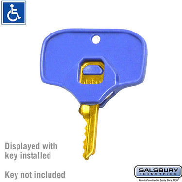ADA Compliant Key Heads - for Built-In Key Lock - (2) Key Heads by Salsbury – Default Title by Salsbury (view 2)
