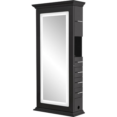 Adonis III Single LED Lighted Styling Station by DIR Salon Furniture