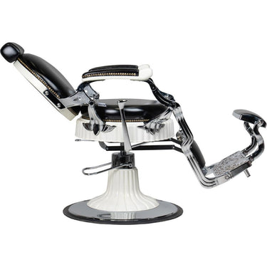 Albert Classic Barber Chair / Black Upholstery by Hans Equipment