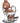 Albert Classic Barber Chair / Cappuccino Upholstery by Hans Equipment
