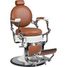 Albert Classic Barber Chair / Cappuccino Upholstery by Hans Equipment