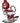 Albert Classic Barber Chair / Crimson Upholstery by Hans Equipment