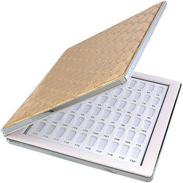 Album Book To Display Nail Arts, Polish Color Chart - 120 Sample Slots - Each