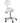 Aleta Saddle Shaped Stool with Backrest by Silver Spa