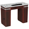Alivia Single Manicure Table with Marble Top by HANS Equipment