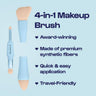 Alleyoop Multi-Tasker 4-in-1 Makeup Brush