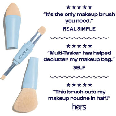 Alleyoop Multi-Tasker 4-in-1 Makeup Brush