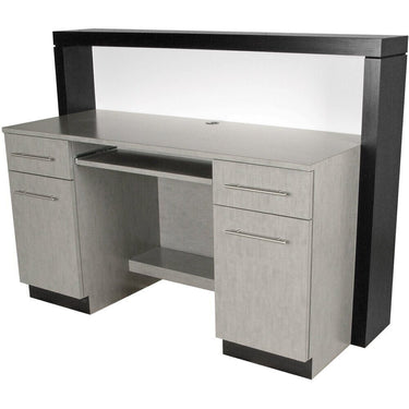 Alta Reception Desk / 60"W x 25"D x 44"H / 50 Color Choices / Made to Order - Ships in 8-9 Weeks by Collins
