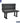Aluminum ADA Locker Bench with back support - 42-inch Wide by Salsbury – Black by Salsbury