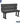 Aluminum ADA Locker Bench with back support - 48-inch Wide by Salsbury – Black by Salsbury