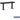 Aluminum Locker Bench - 48-inch Wide - 10-inch Deep by Salsbury – Black – Bolt Mounted by Salsbury