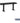 Aluminum Locker Bench - 48-inch Wide - 14-inch Deep by Salsbury – Black – Bolt Mounted by Salsbury