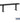 Aluminum Locker Bench - 72-inch Wide - 10-inch Deep by Salsbury – Black – Bolt Mounted by Salsbury