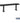 Aluminum Locker Bench - 72-inch Wide - 14-inch Deep by Salsbury – Black – Bolt Mounted by Salsbury