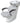 Alvida Backwash Unit with Wood Armrests / White