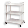 Alvida Wooden Cart with 4 Casters