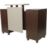 Amati Amico Reception Desk / 60"W x 26"D x 44"H / 50 Color Choices / Made to Order - Ships in 8-9 Weeks by Collins