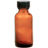 Amber Bottle & Lid / 1 oz.