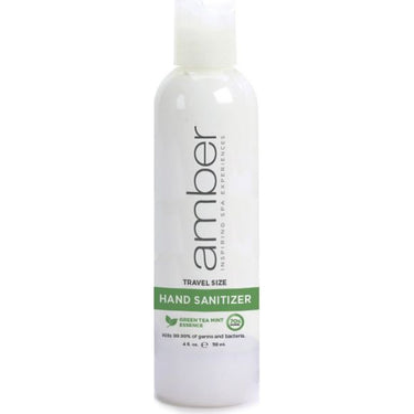 Amber Professional Green Mint Hand Sanitizer / Case of (4) 1 Gallon - 128 oz. Jugs by Amber Products