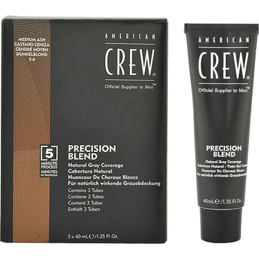 American Crew Precision Blend Mens Color - MEDIUM ASH / 3 X 1.35 fl. oz. - 40 mL.