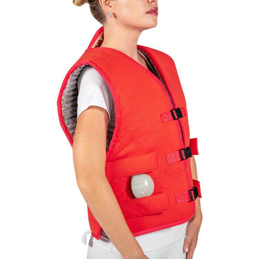 Amethyst Vest Extra Large Soft - Photon PEMF InfraMat Pro® | Far Infrared (FIR) + Negative Ions + Hot Gemstone Therapy: Amethyst + LED Photon Lights Therapy + PEMF Therapy + Portable