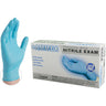 Ammex Blue Nitrile Exam Latex-Free PF Disposable Gloves | 4 mil Thick | Sizes S-XL | 100 Gloves/Box; 10 Boxes/Case = Case of 1,000 by Ammex