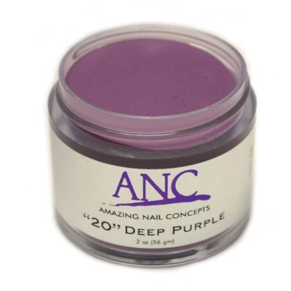 ANC Dip Powder - Deep Purple #020 / 2 oz. - part of the ANC Acrylic Na ...