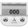 Andis CeramicEdge® Detachable Blade - Size: 000 - Detachable Chrome Plated, Carbon Steel Blade Resists Rust and Leaves Hair 1/50", 0.5 mm