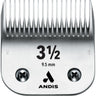 Andis CeramicEdge® Detachable Blade - Size: 3-1/2 - Specially Treated, Carbon-Steel Blade Resists Rust and Leaves Hair 3/8", 9.5mm
