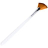 Angled Fan Mask Brush with Synthetic Bristles & Acrylic Handle / 0.75" Span