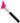 Angled Multi-Purpose Silicone Brush - 5.4" Long - Pink / Case of 48 Individually Wrapped Brushes