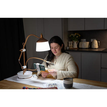 Anita Table Lamp - Crafting LED Magnifying Holder