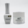 Aora 2-in-1 Set: Gel Polish 0.6 oz. + Dip/Acrylic Powder 2 oz. -#08 - Ghost