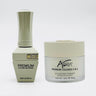 Aora 2-in-1 Set: Gel Polish 0.6 oz. + Dip/Acrylic Powder 2 oz. -#09 - White Dove